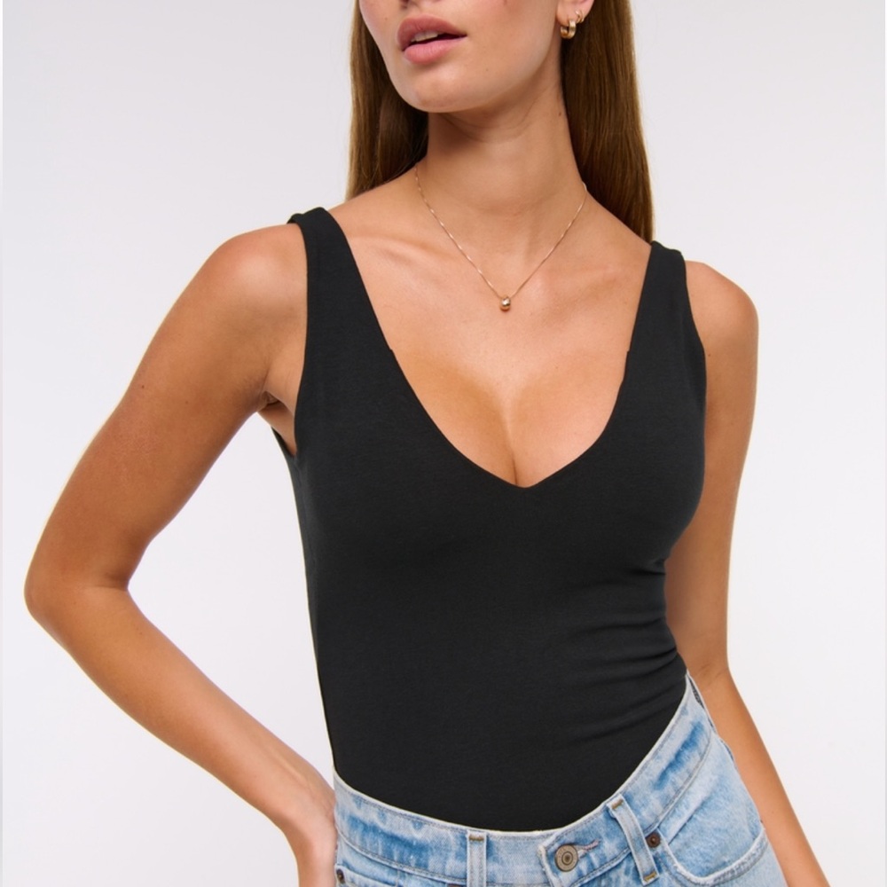 Abercrombie Bra-free plunge bodysuit
